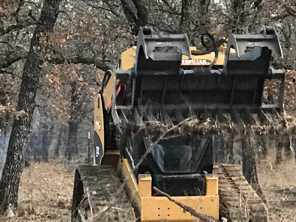 Skid Steer on Cattle Ranch